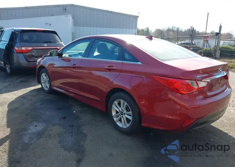 2014 Hyundai Sonata Gls z USA, uszkodzony, nr VIN 5NPEB4AC6EH833599
